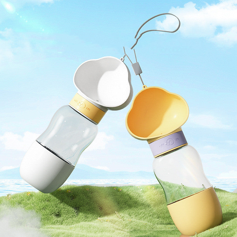 Portable Dog Water Bottle for Walks & Travel