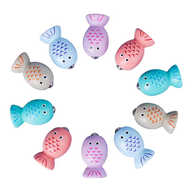 Wooden Magnetic Fishing Game - Catch & Match