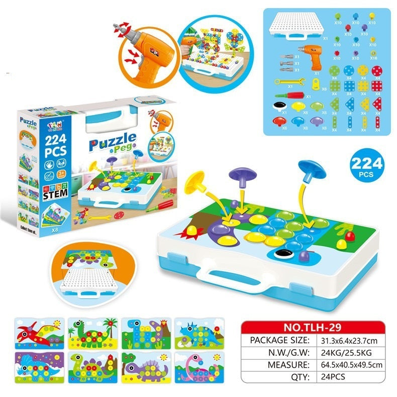 Creative Building Block Set – Educational STEM Construction Kit for Kids