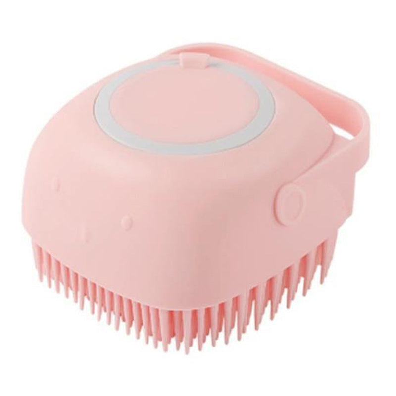 2-in-1 Silicone Pet Grooming Brush