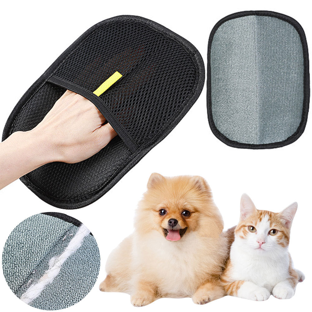 Deshedding Grooming & Pet Hair Cleaning Glove