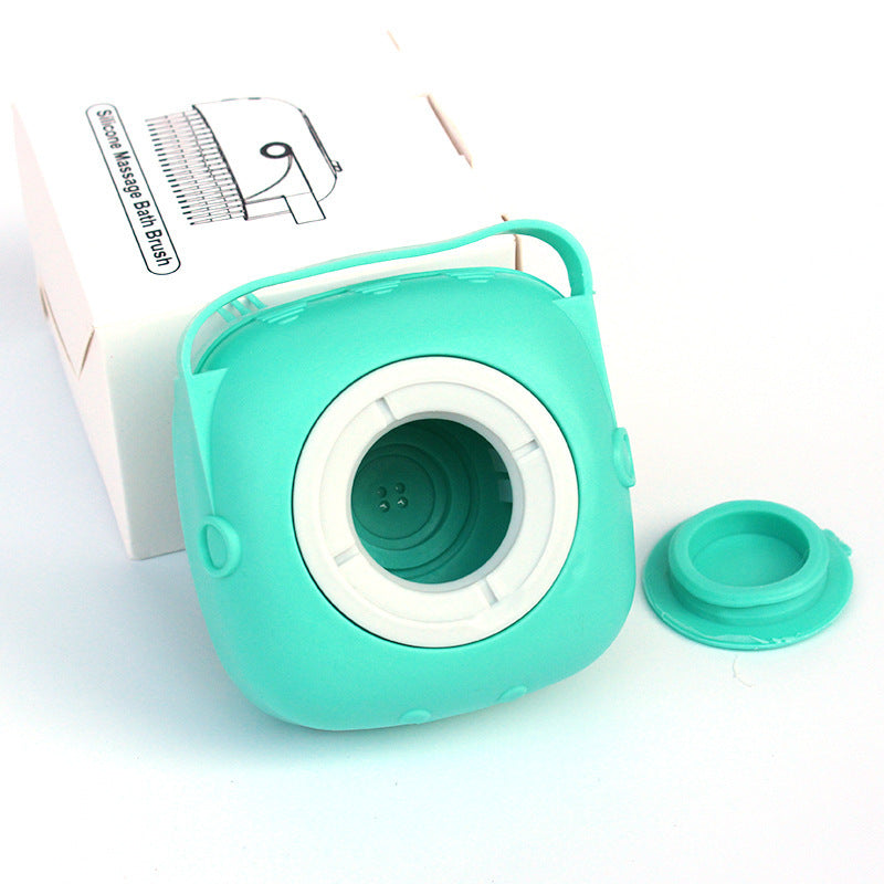 2-in-1 Silicone Pet Grooming Brush