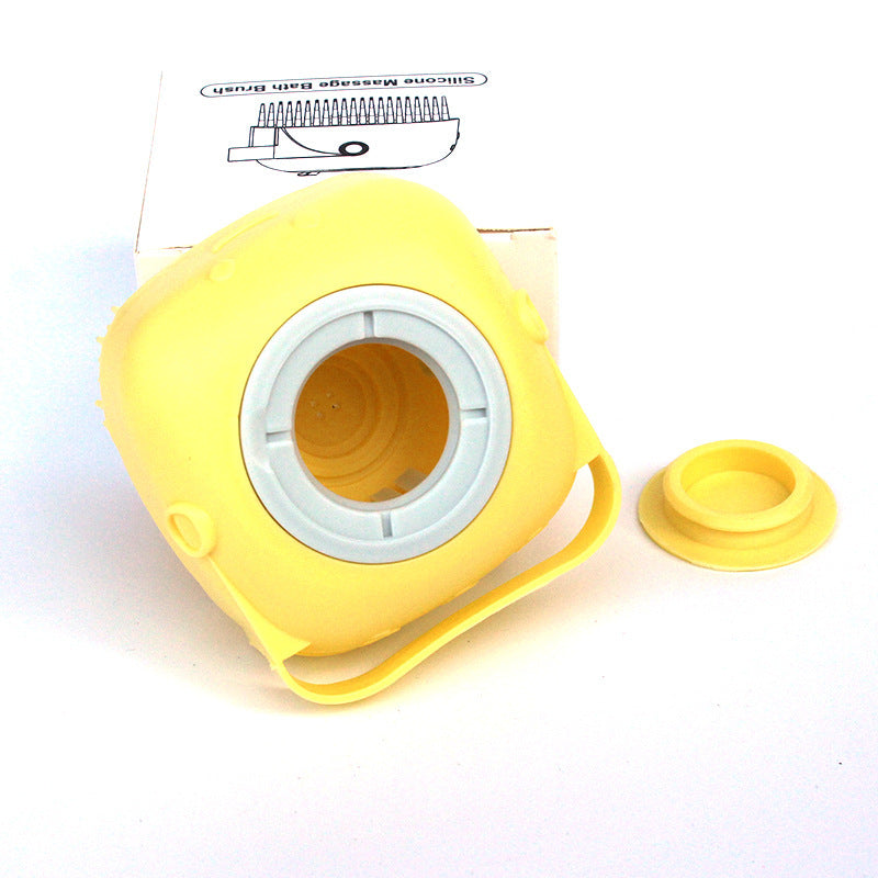 2-in-1 Silicone Pet Grooming Brush