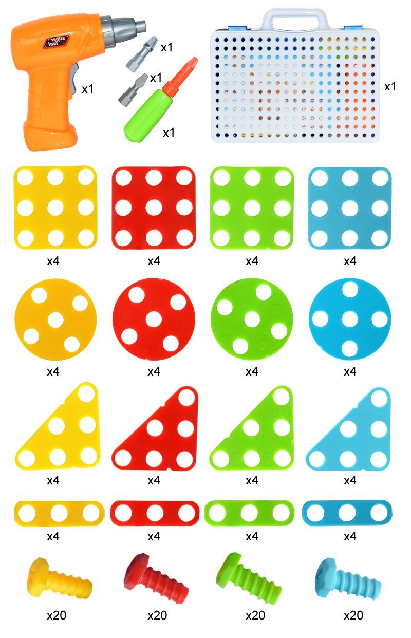 Creative Building Block Set – Educational STEM Construction Kit for Kids