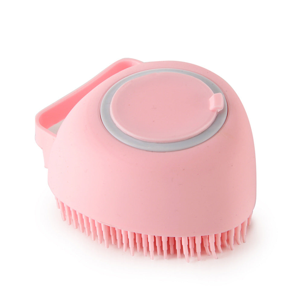 2-in-1 Silicone Pet Grooming Brush