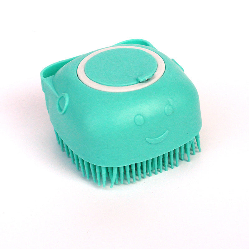 2-in-1 Silicone Pet Grooming Brush