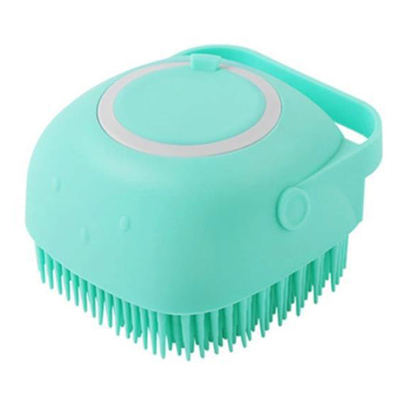 2-in-1 Silicone Pet Grooming Brush