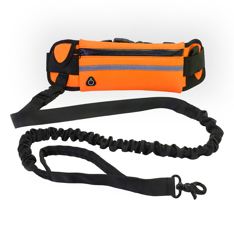 Hands-Free Running Dog Leash Belt – Shock-Absorbing, for Large Dogs