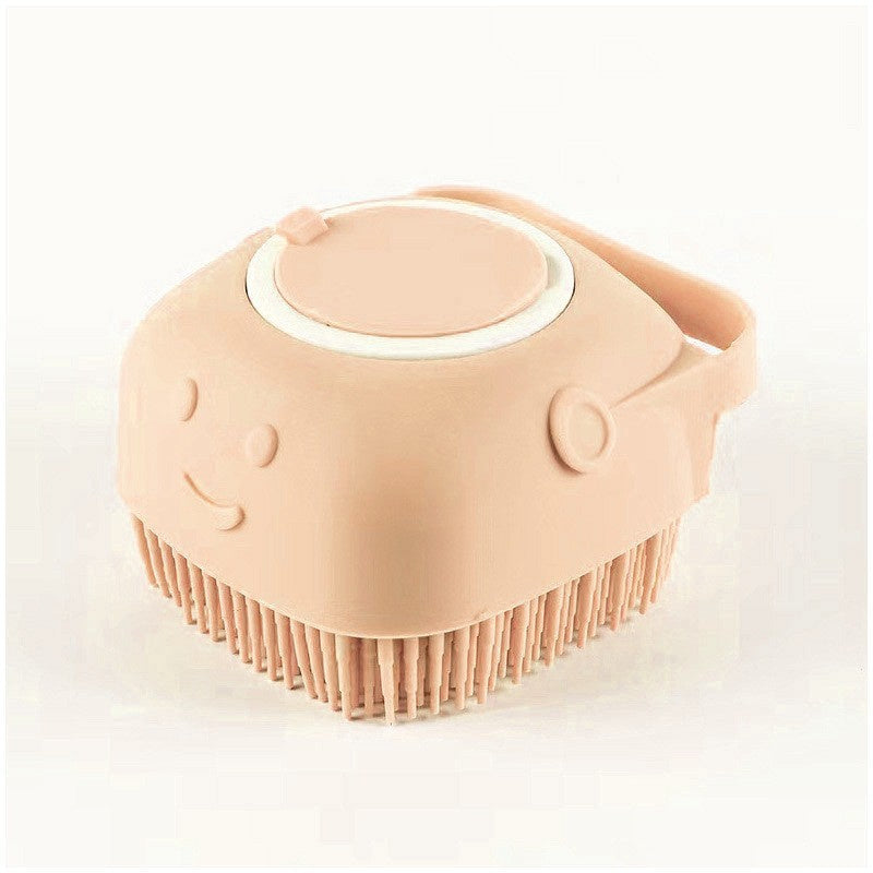 2-in-1 Silicone Pet Grooming Brush